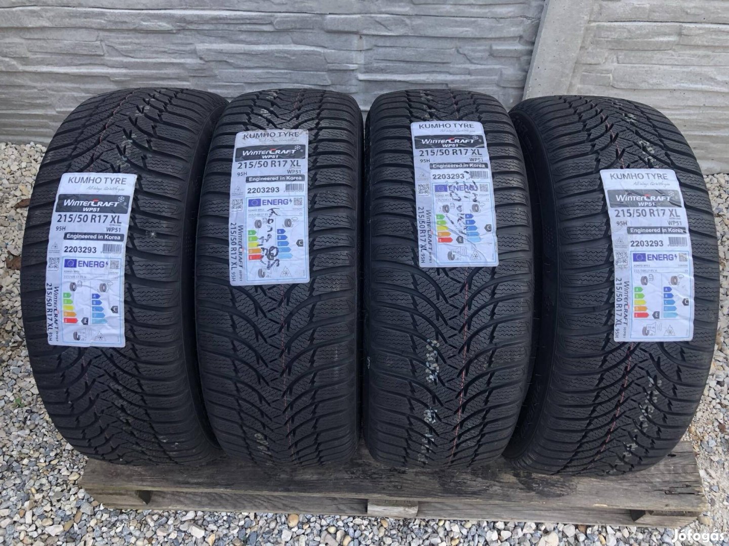 215/50r17 Új Kumho Winter Craft Téli Gumi 17 col 