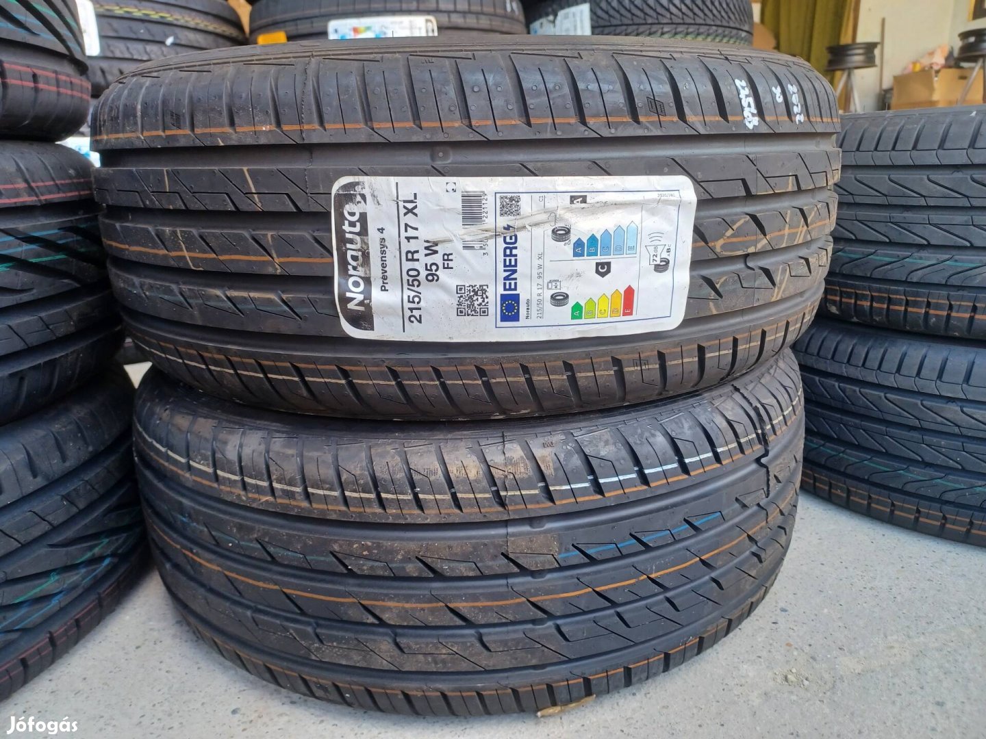 215/50r17 nyári 2db Norauto 0km-es 