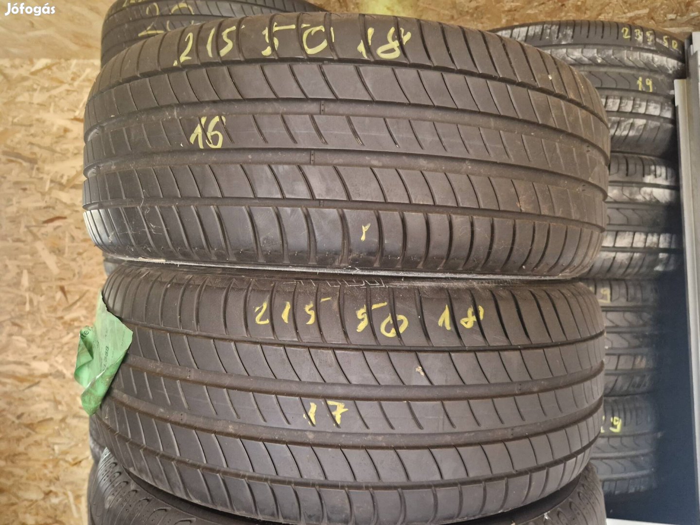 215/50r18 Michelin nyarigumi 2db 7mm