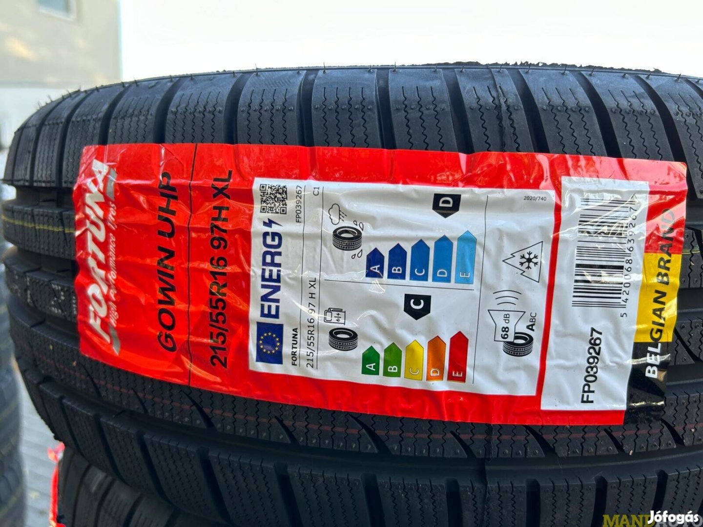 215/55R16 Fortuna Gowin UHP(XL),Új téligumi