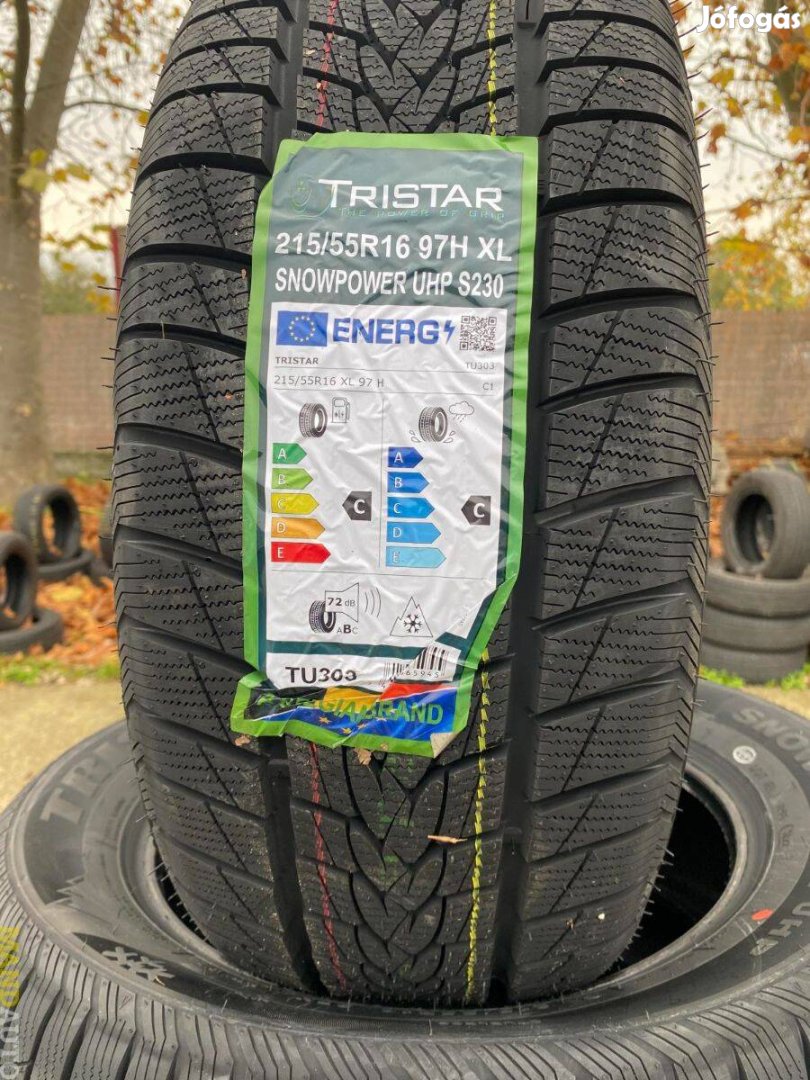 215/55R16 Tristar Snowpower UHP,Új téligumi