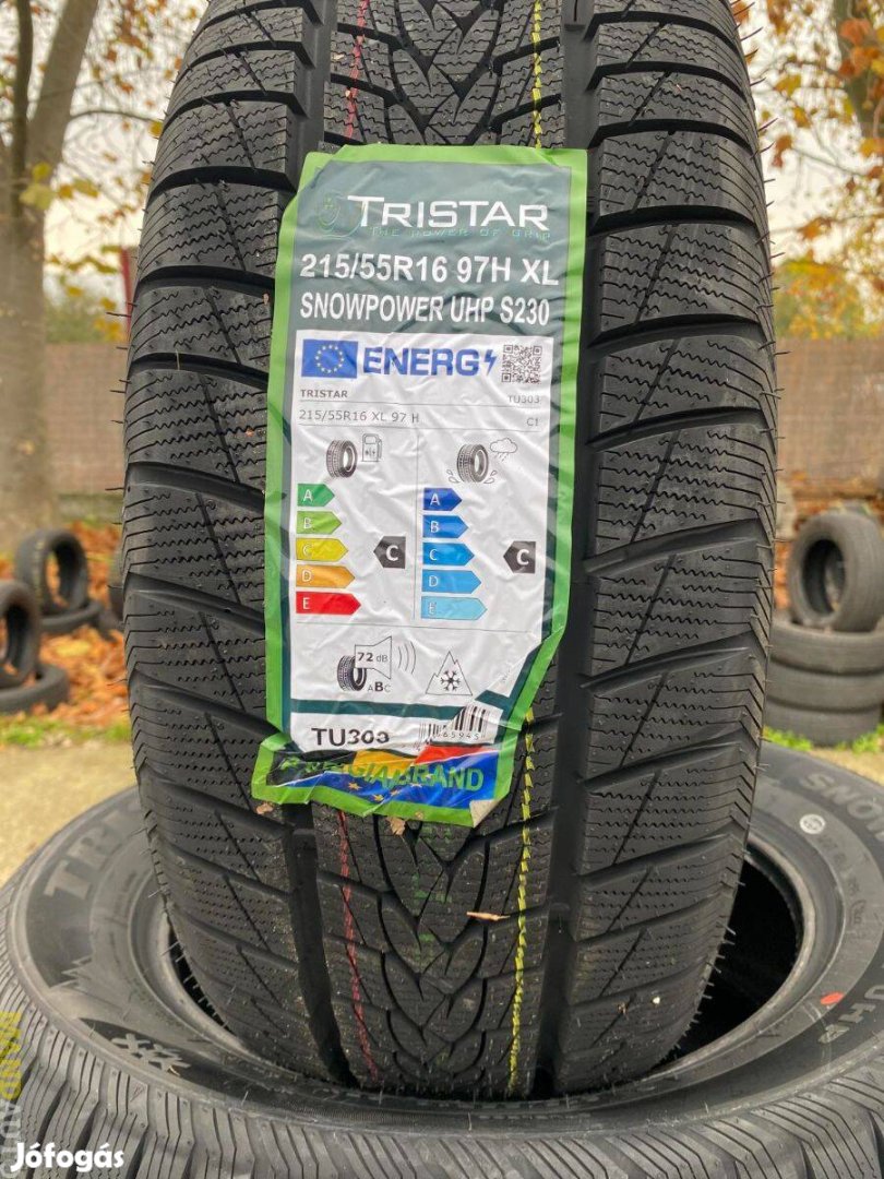 215/55R16 Tristar Snowpower UHP.Új téligumi