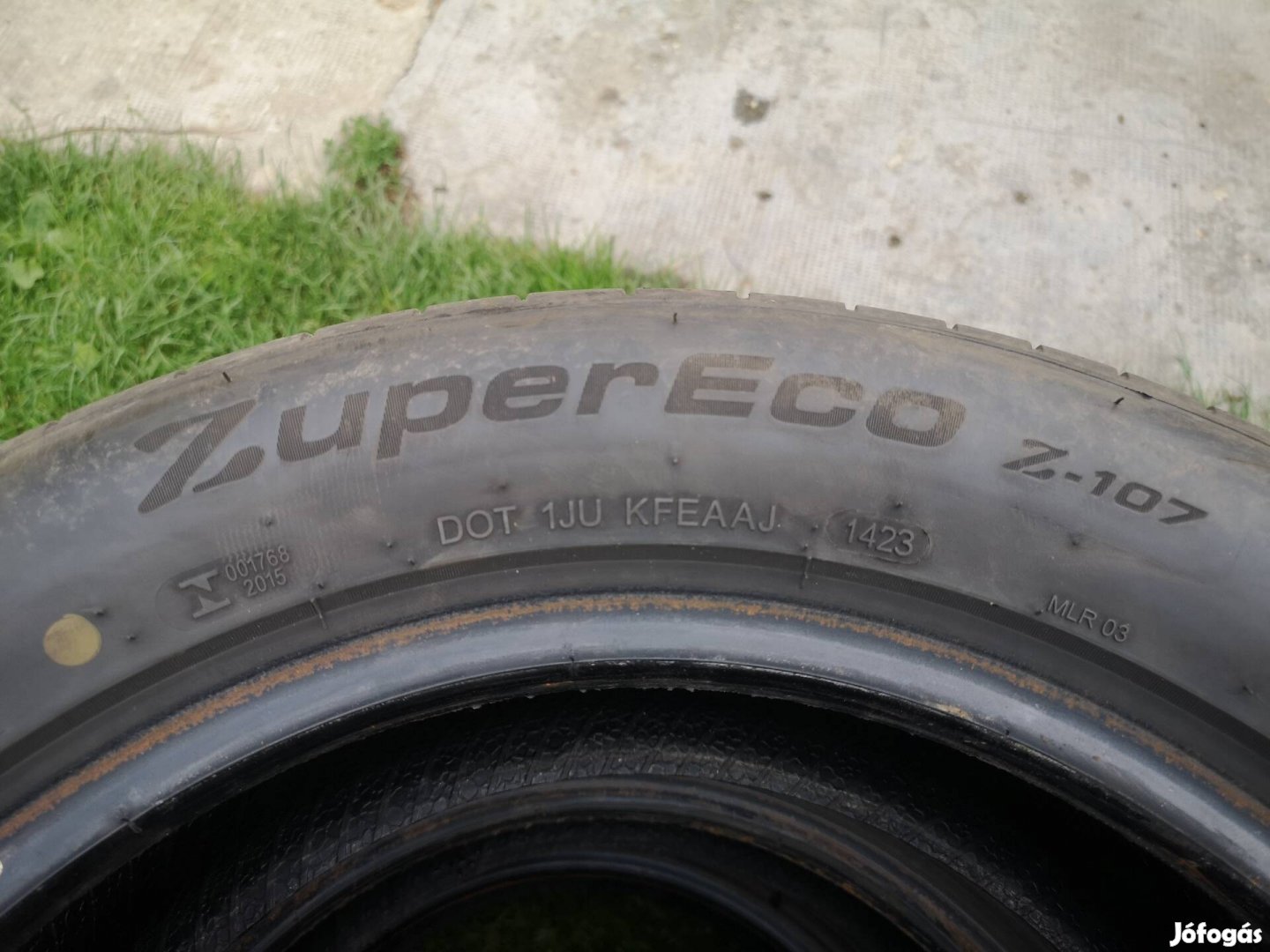 215/55R16 nyári gumi (westlake) garnitúra eladó 