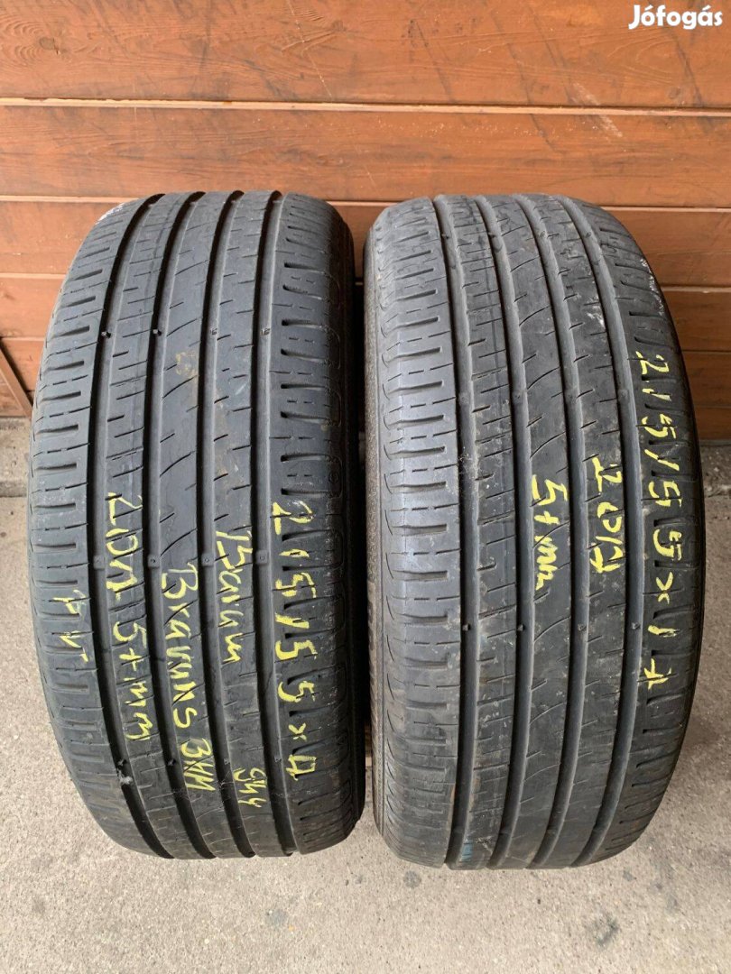 215/55R17 215 55 17 215/55x17 Barum nyári gumi eladó