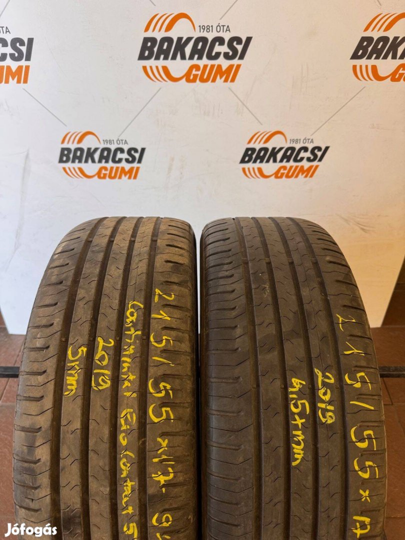 215/55R17 215 55 17 215/55x17 Continental nyári gumi eladó