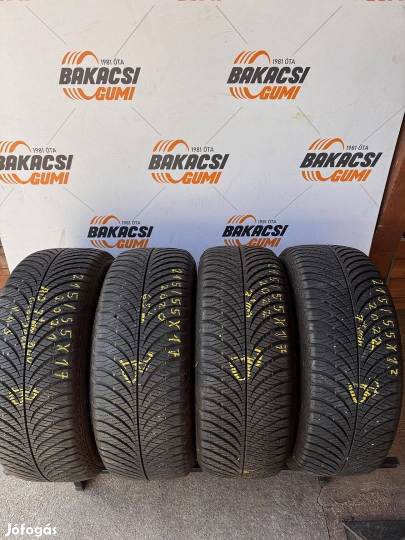 215/55R17 215 55 17 215/55x17 Goodyear 4 évszakos gumi eladó