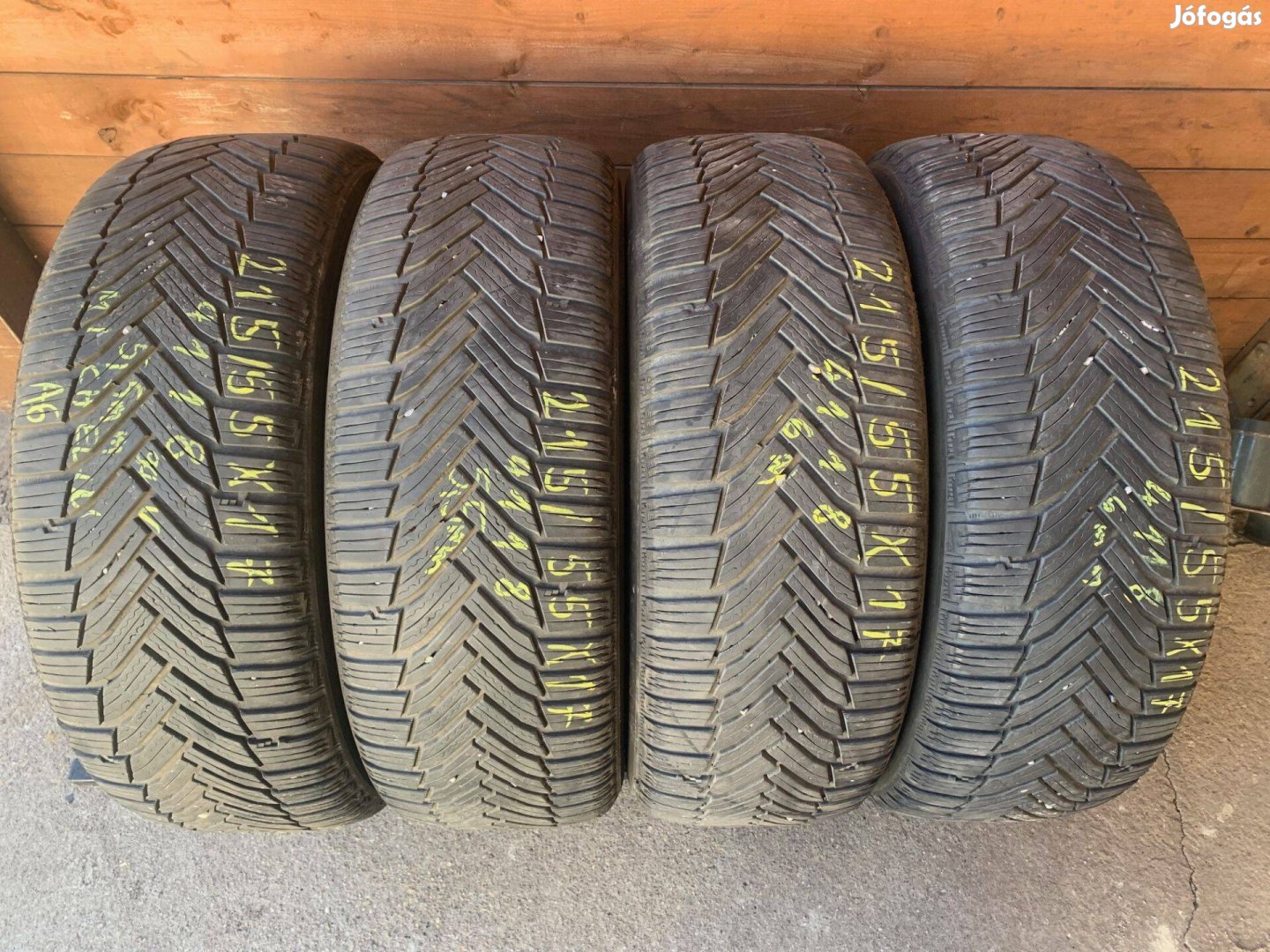 215/55R17 215 55 17 215/55x17 Michelin téli gumi eladó