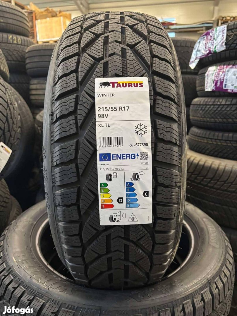 215/55R17 215/55 R17 új Taurus téli gumi Ár/db Dot24