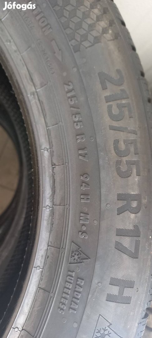 215/55R17 Continental téligumi 2db