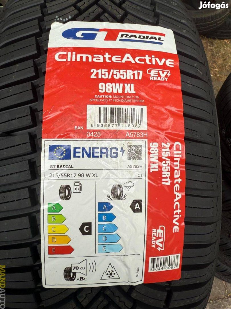 215/55R17 Gtradial Climateactive(XL)