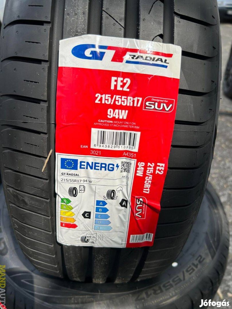 215/55R17 Gtradial FE2 SUV