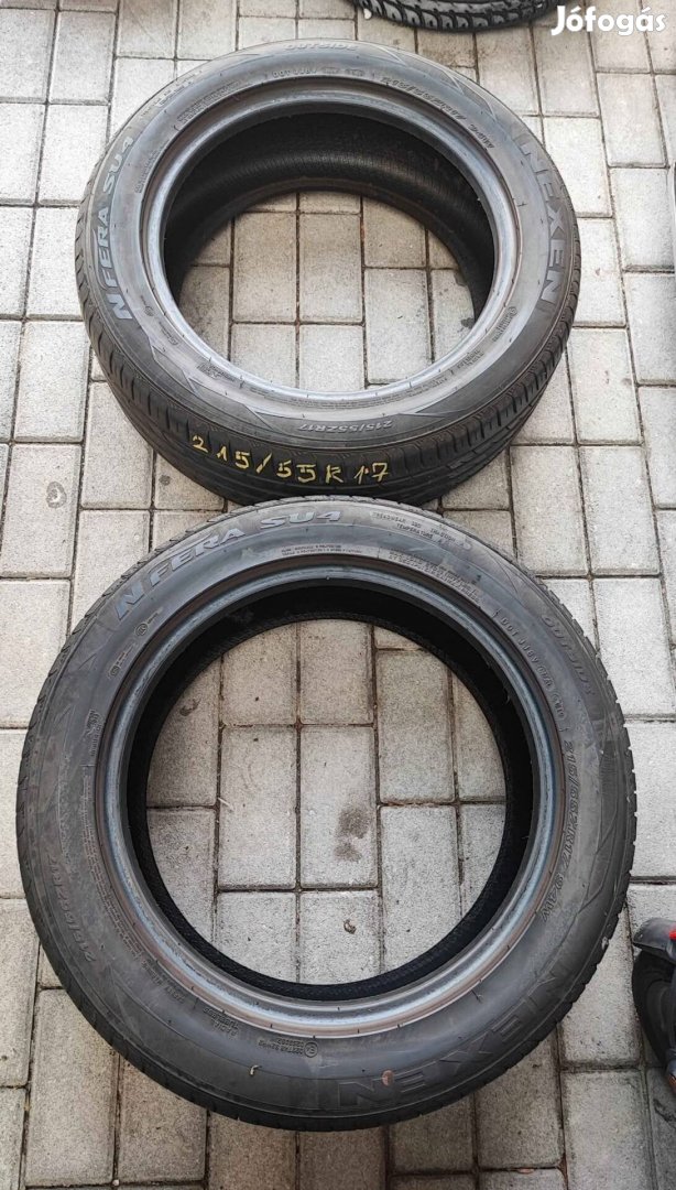 215/55R17 Nexen nyárigumi 