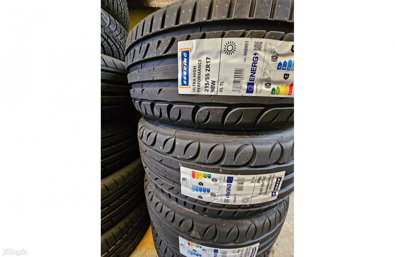 215/55R17 Sebring UHP98W XL Új Nyári Gumi Akció!!!