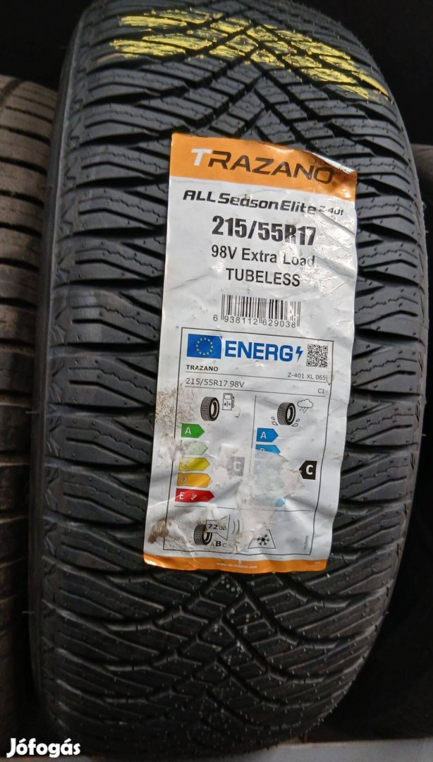 215/55R17 Trazano új 4évszak szett 4db 2024