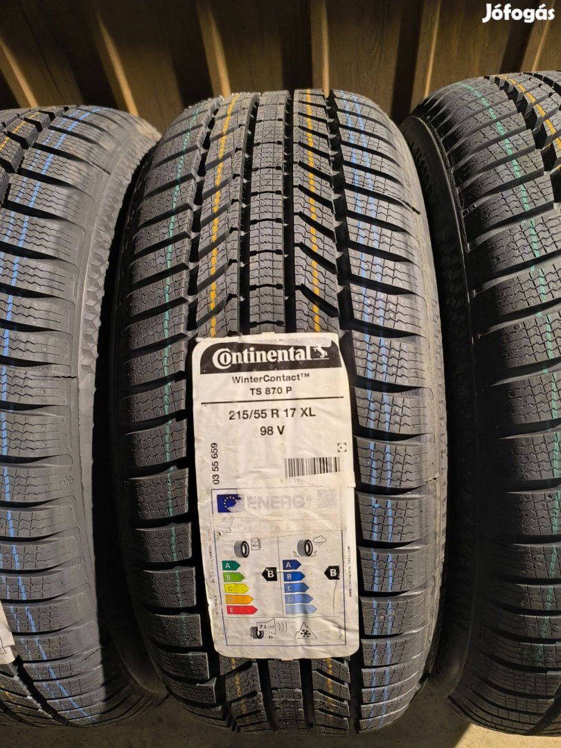 21555R17 Új Continental téli gumi garnitúra 21555 r17