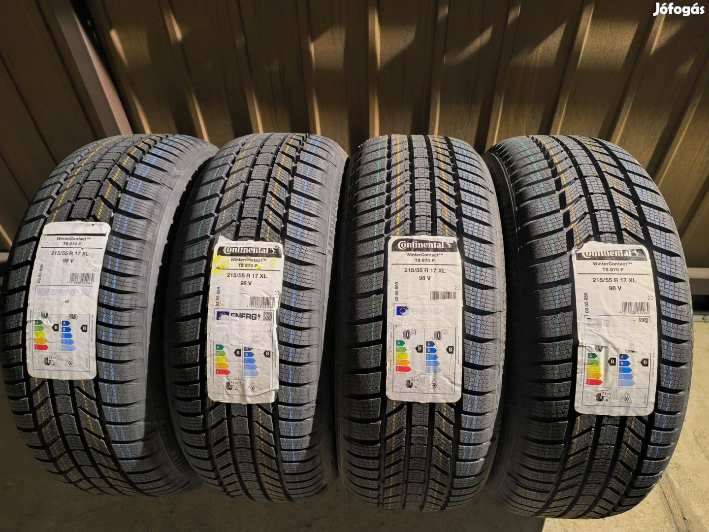 215/55R17 Új Continental téli gumi garnitúra 215/55 r17