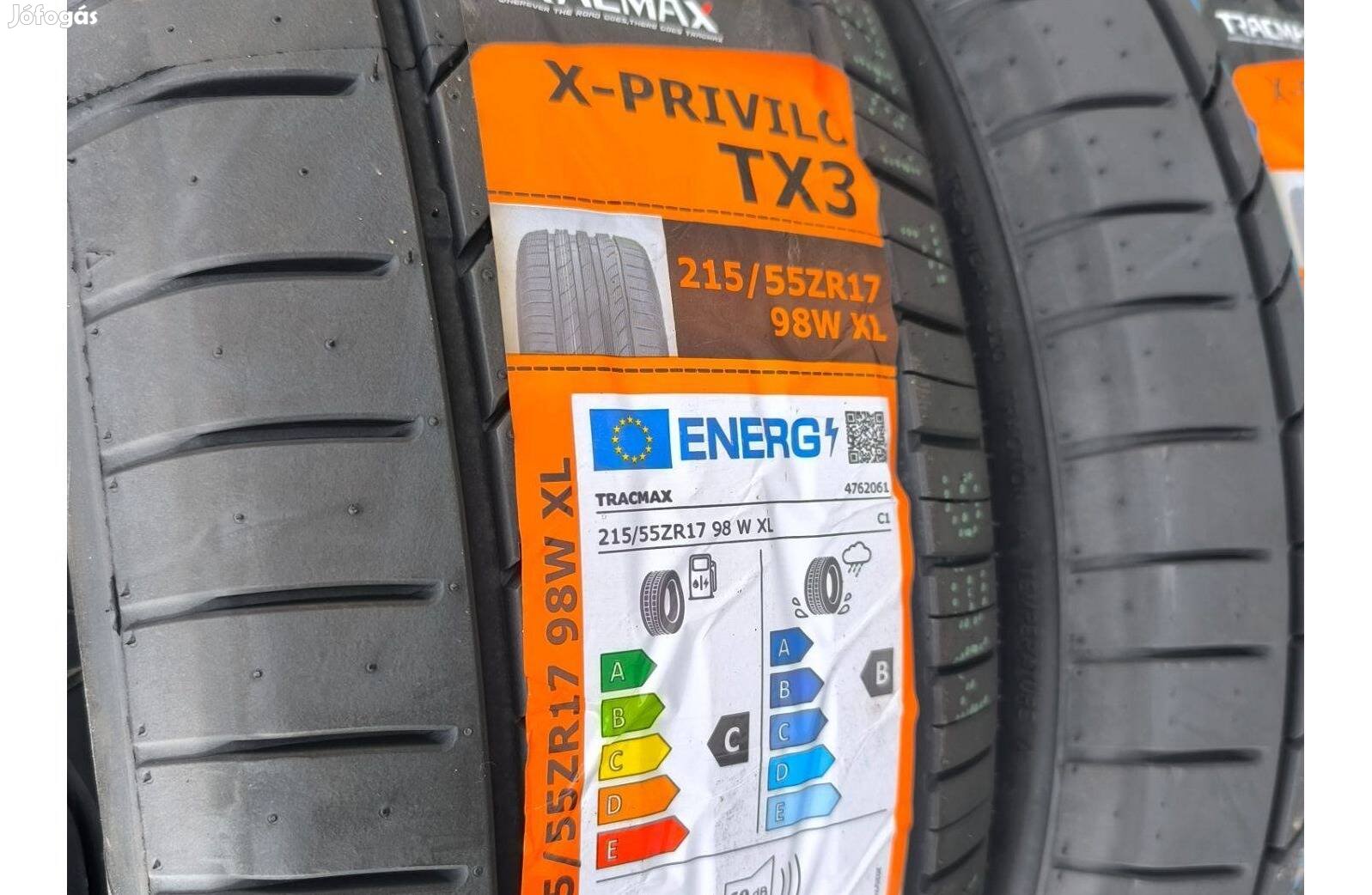 215/55R17 Új Tracmax nyári gumi garnitúra 215/55 r17