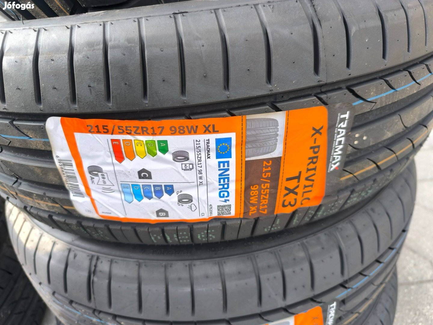 215/55R17 Új Tracmax nyári gumi garnitúra 215/55 r17