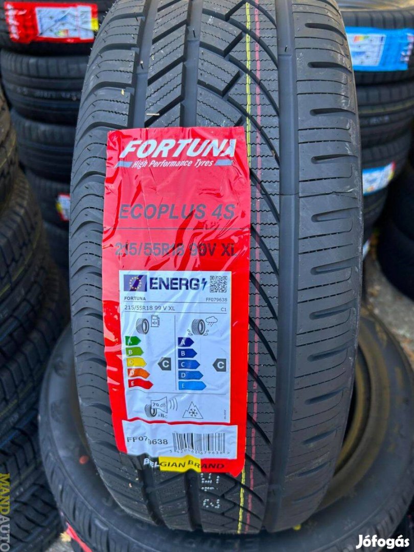 215/55R18 Fortuna Ecoplus 4S,Új négy évszakos gumi