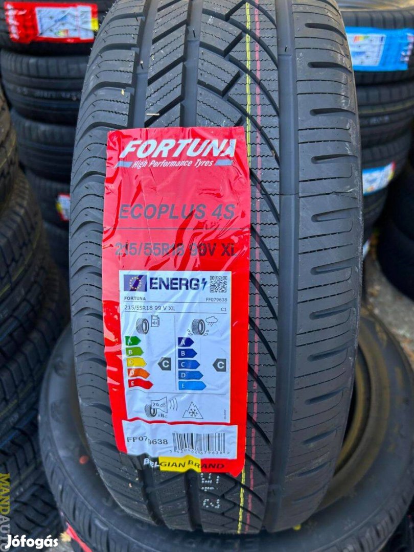 215/55R18 Fortuna Ecoplus 4Season,Új négy évszakos gumi