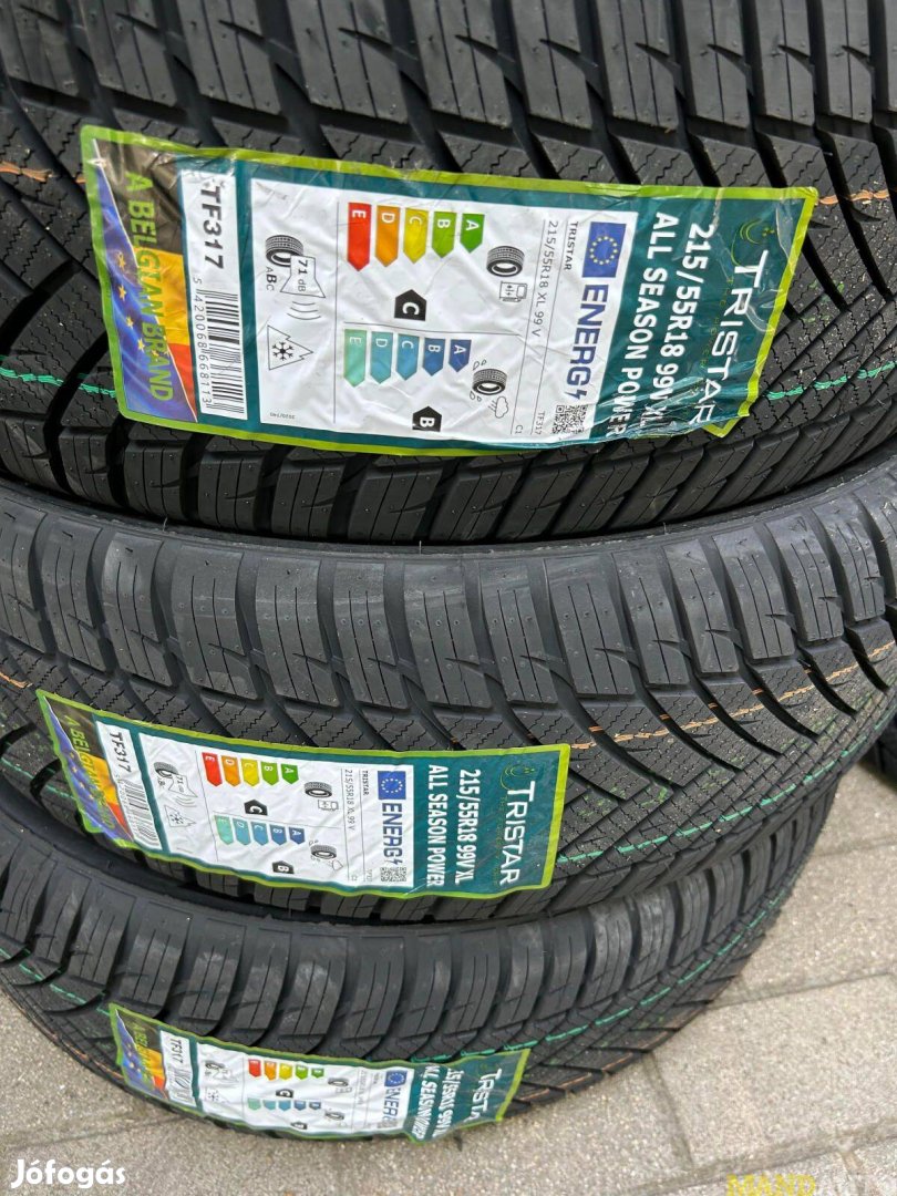 215/55R18 Tristar All Season,Új négy évszakos gumi