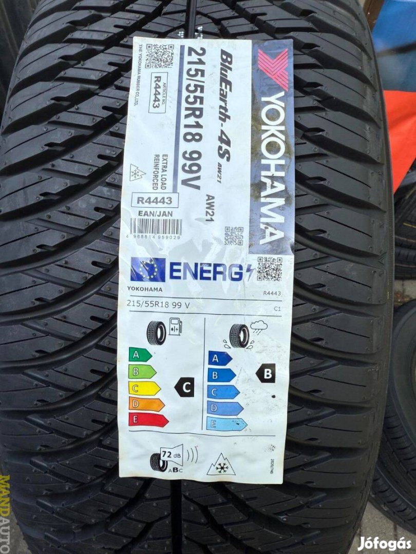 215/55R18 Yokohama 4Season AW21