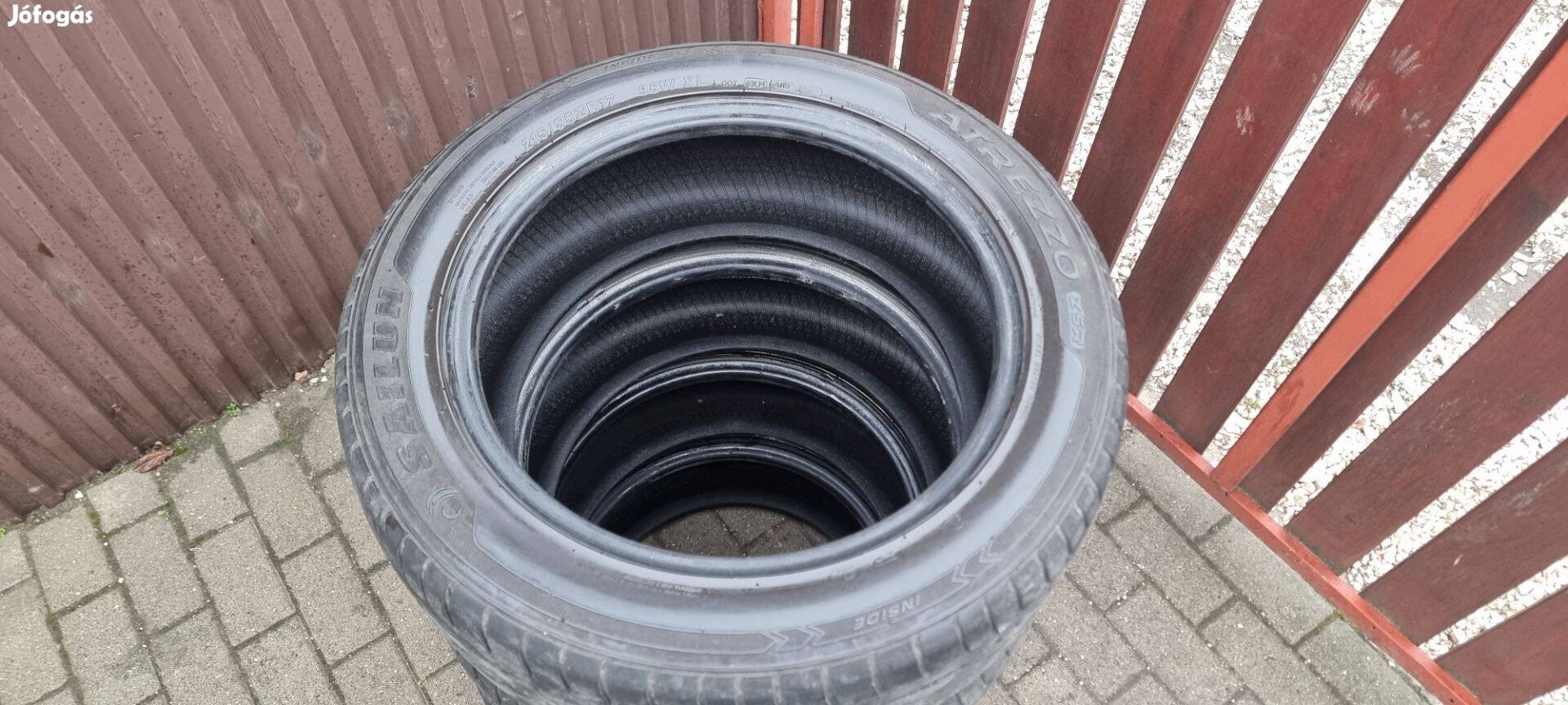 215/55ZR17 98W XL DOT0217 Sailun Atrezzo nyárigumi garn 215/55 R17