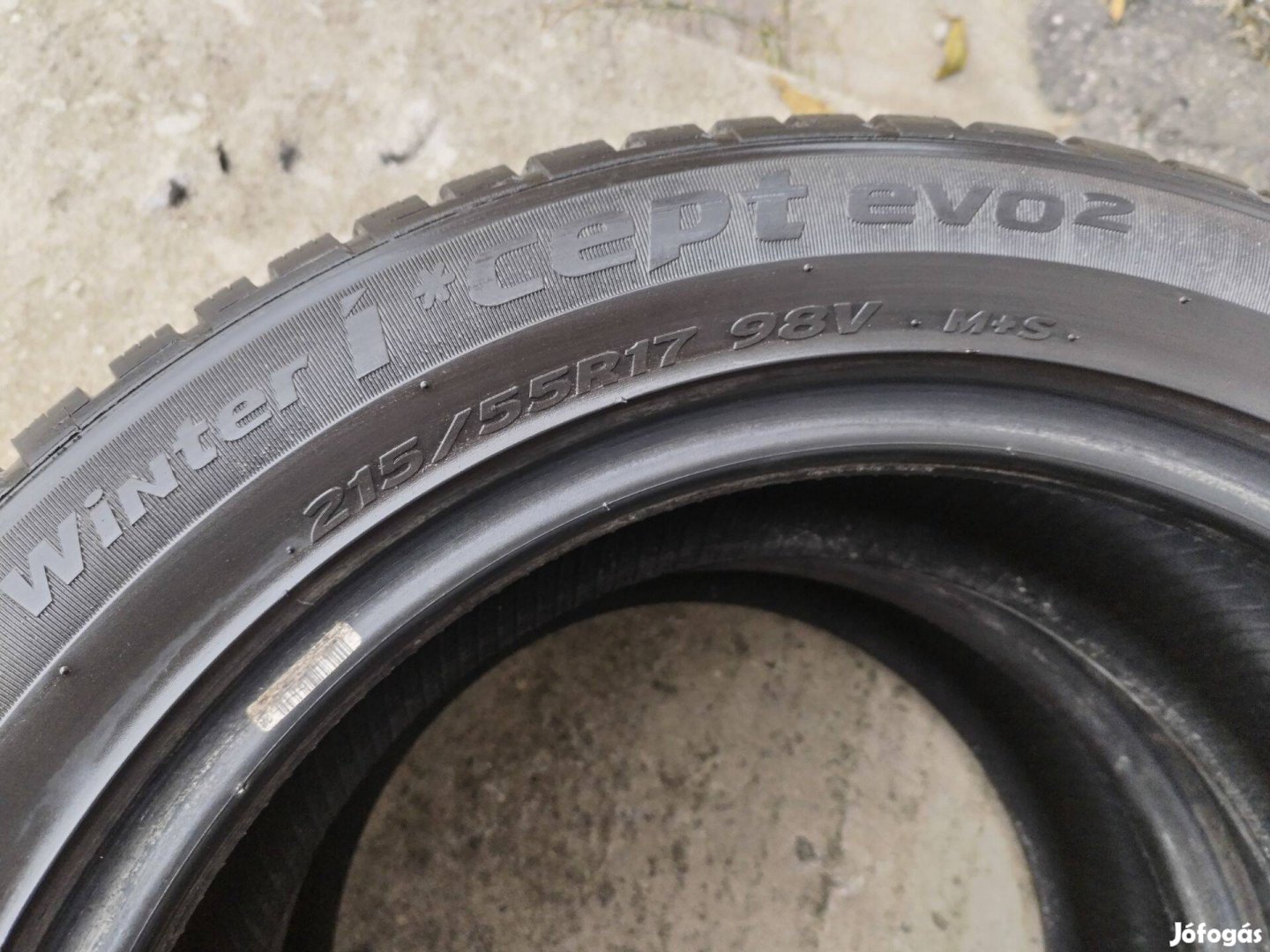 215 55 17 hankook 215/55 R 17 téli gumi 2 db