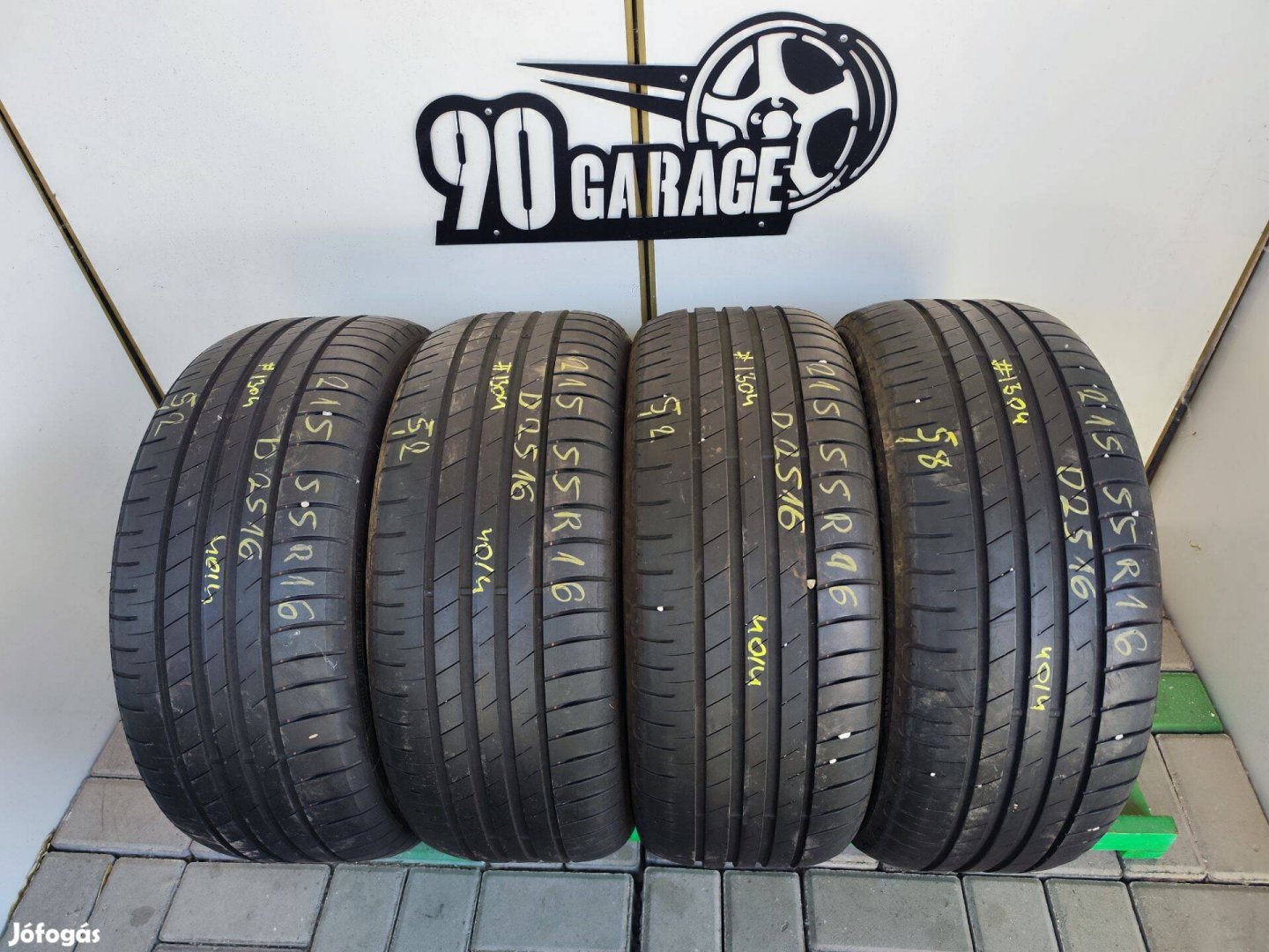 215/55 R16 Goodyear 4db Nyárigumi 90Garage #1304