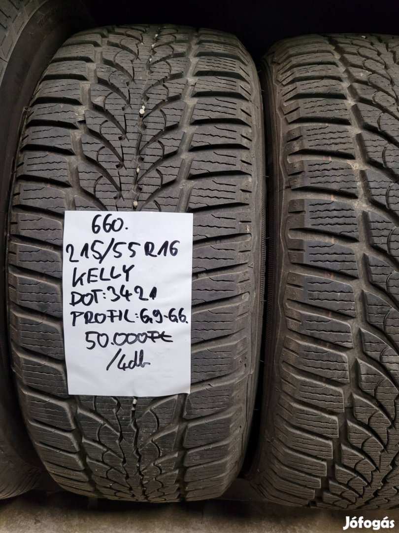 215/55 R16 Kelly téli gumik