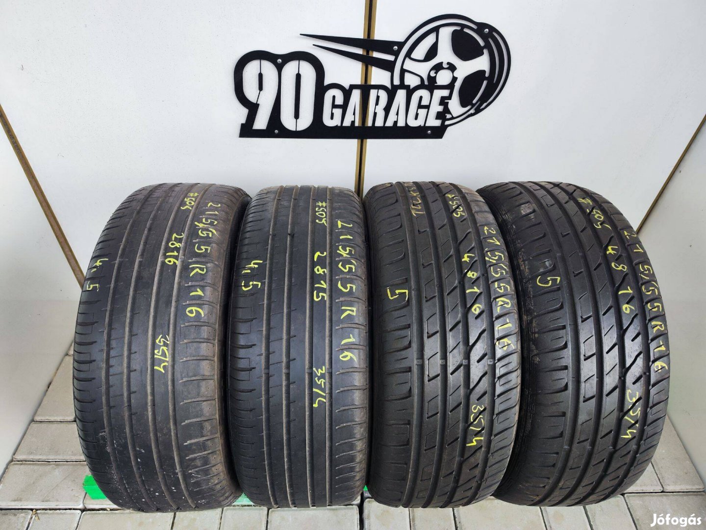 215/55 R16 Mabor-Acceiera 2-2db Nyárigumi 90Garage #505
