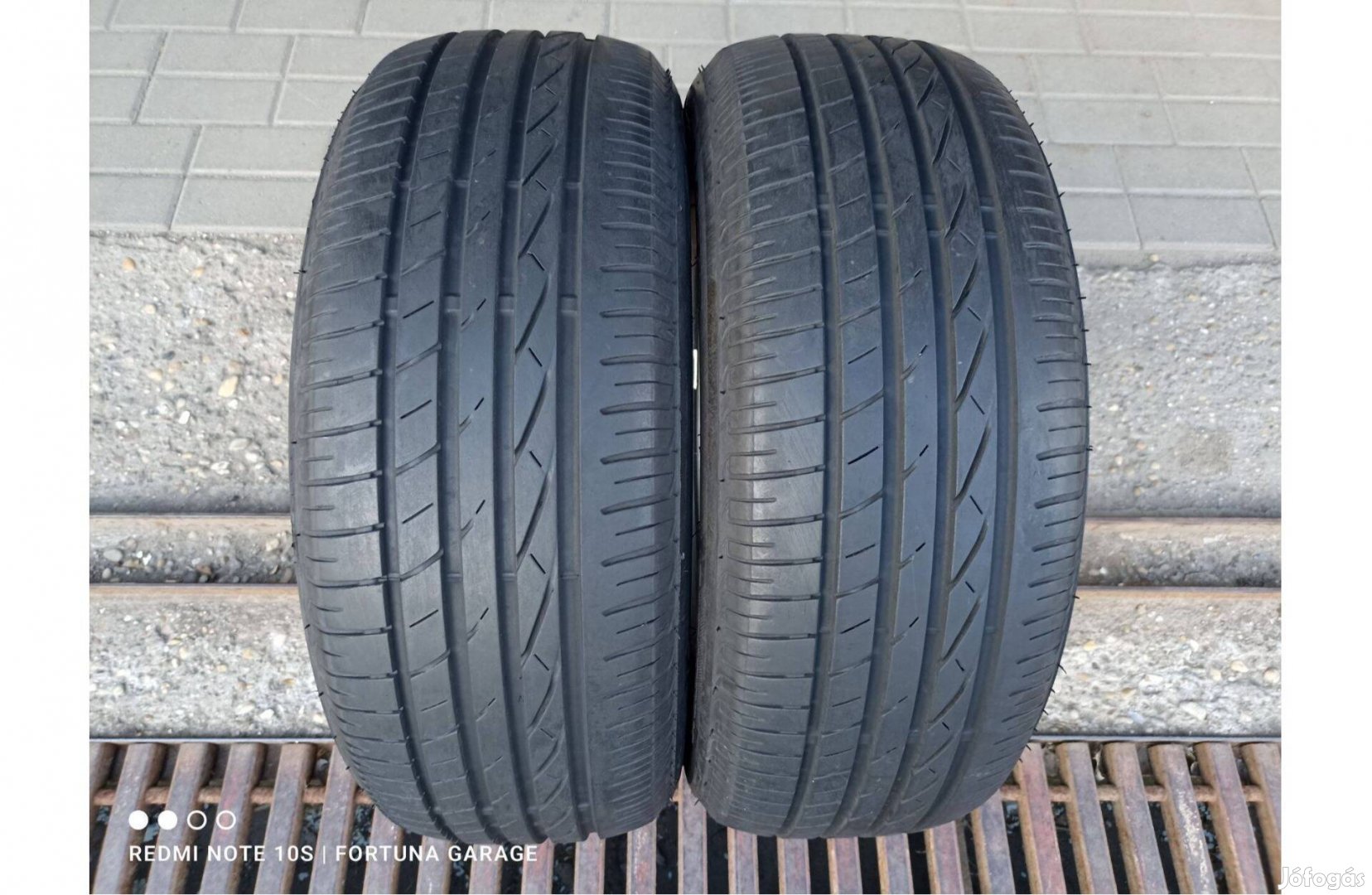 215/55 R16" Lassa használt nyári gumik (2)