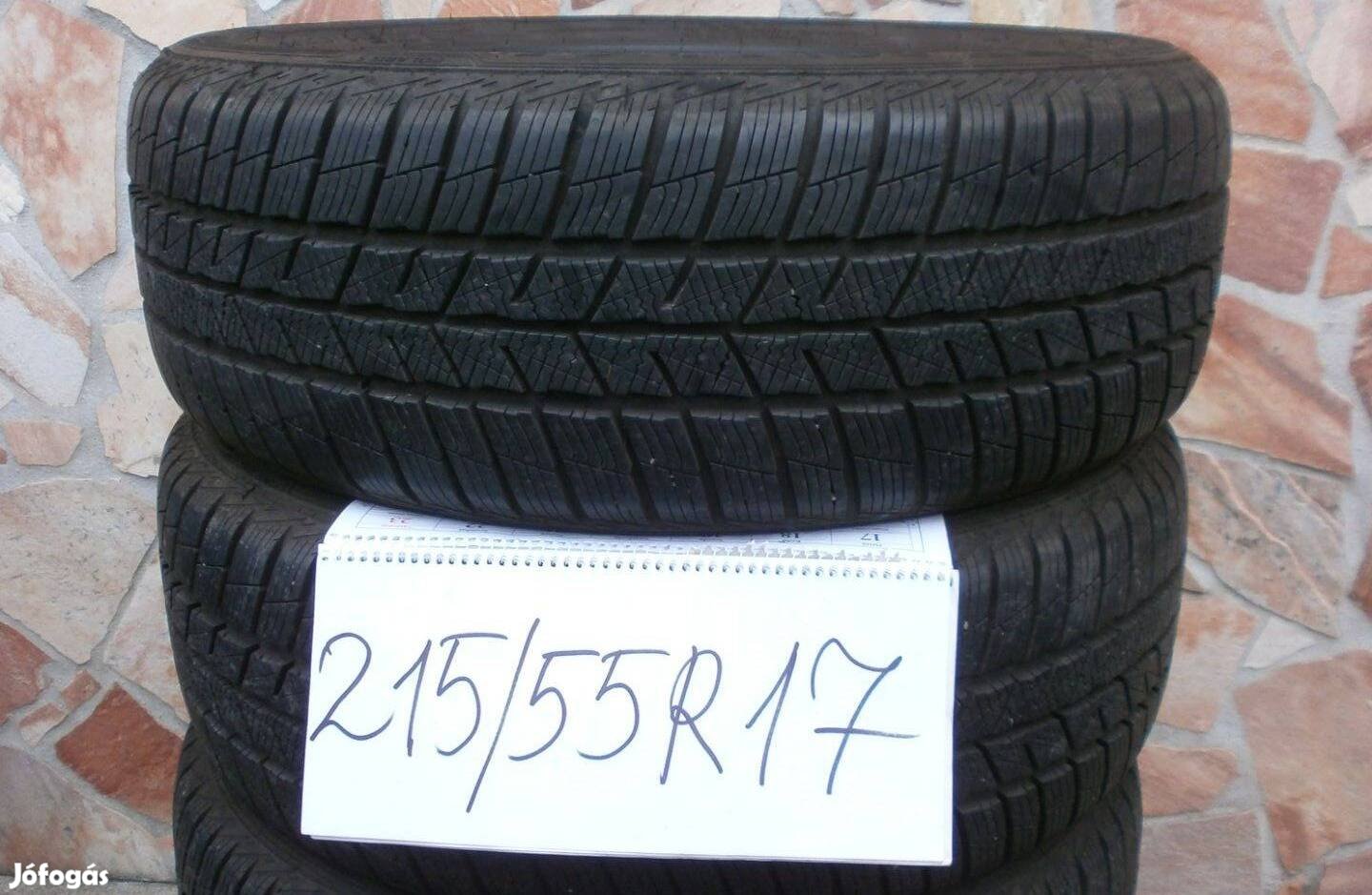 215/55 R17 2+1 db téligumi Barum Polaris-5