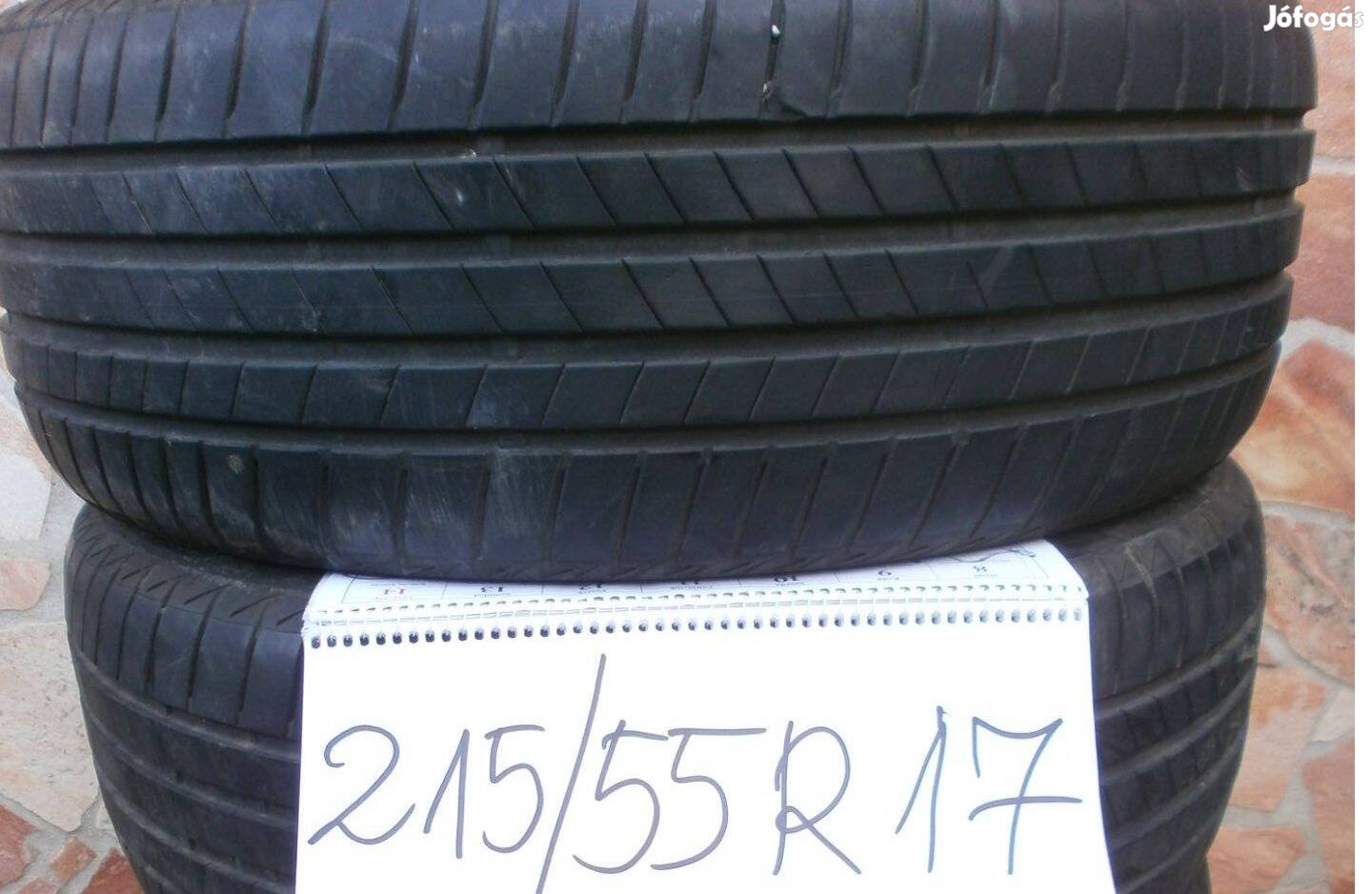 21555 R17 Bridgestone nyárigumi 4 db