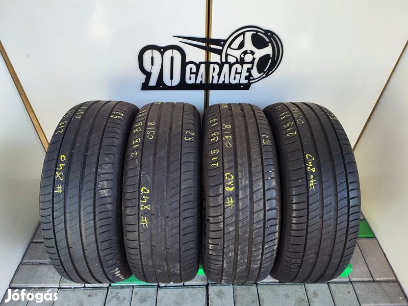 215/55 R17 Michelin 4db Nyárigumi