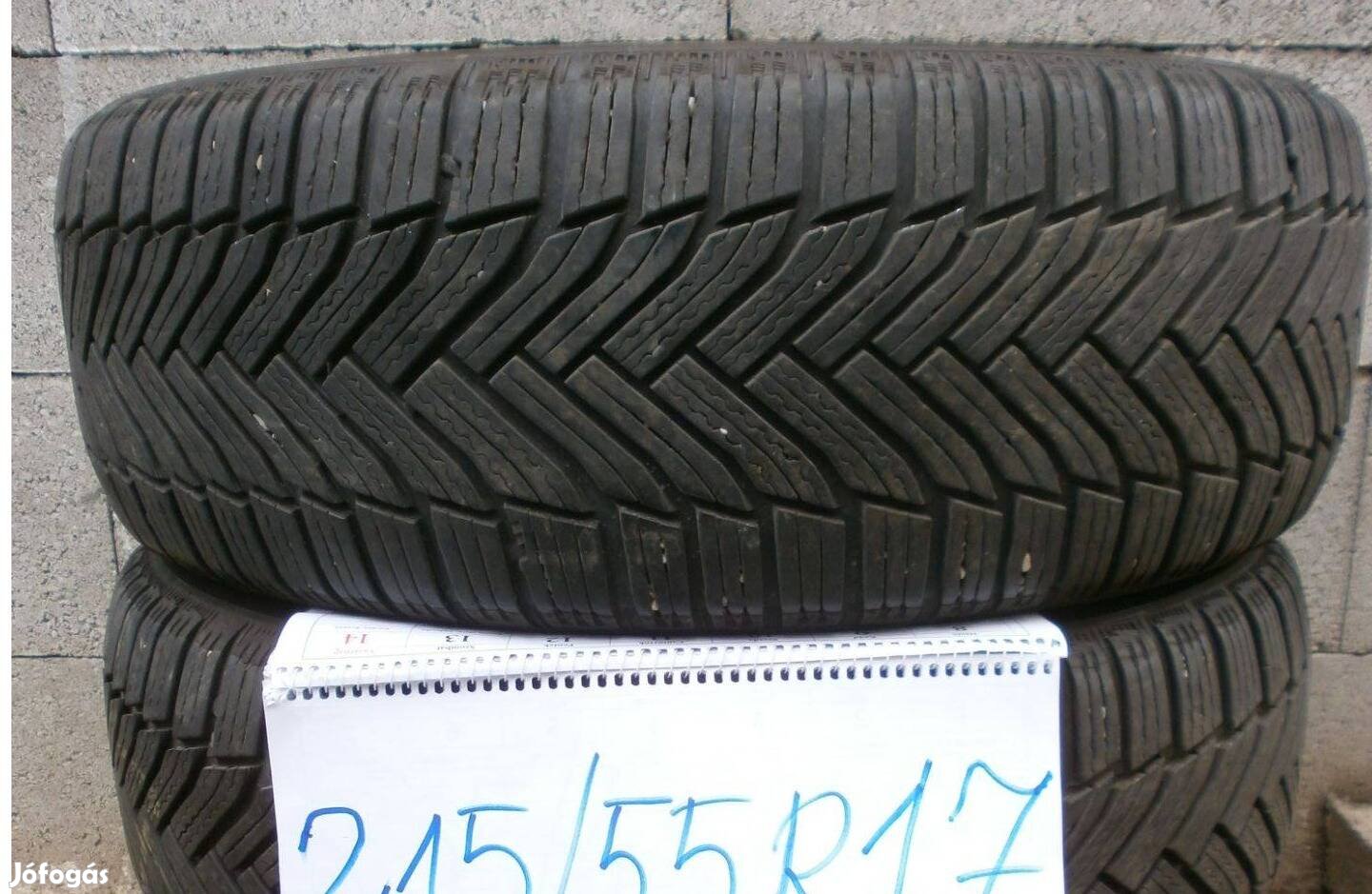 215/55 R17 Michelin Alpin 6 téligumi 3 db