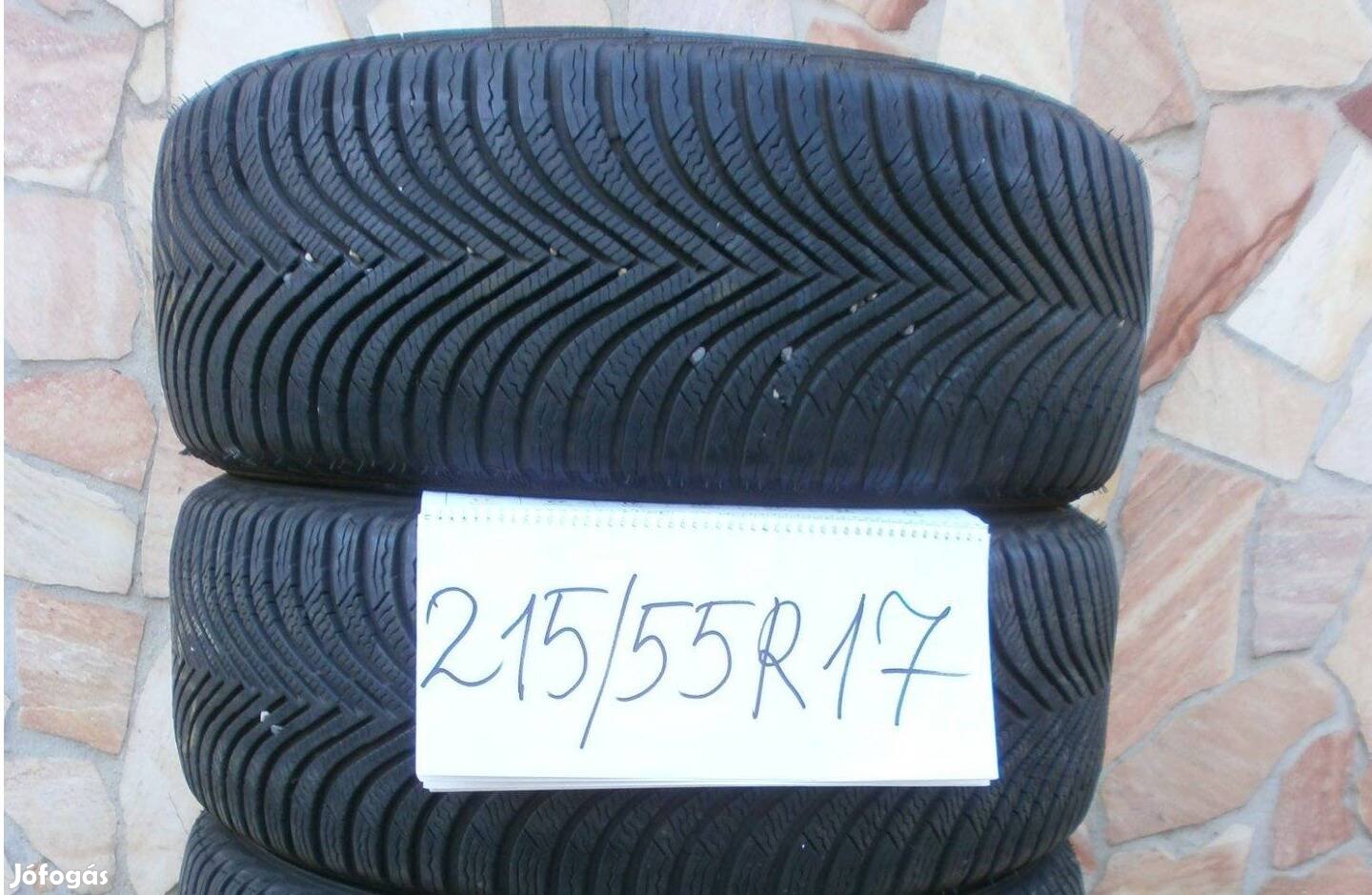 215/55 R17 Michelin Alpin téligumi 4 db