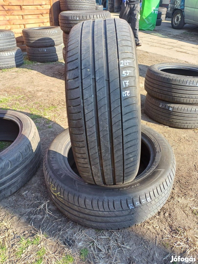 215/55 R17 Michelin használt nyárigumi