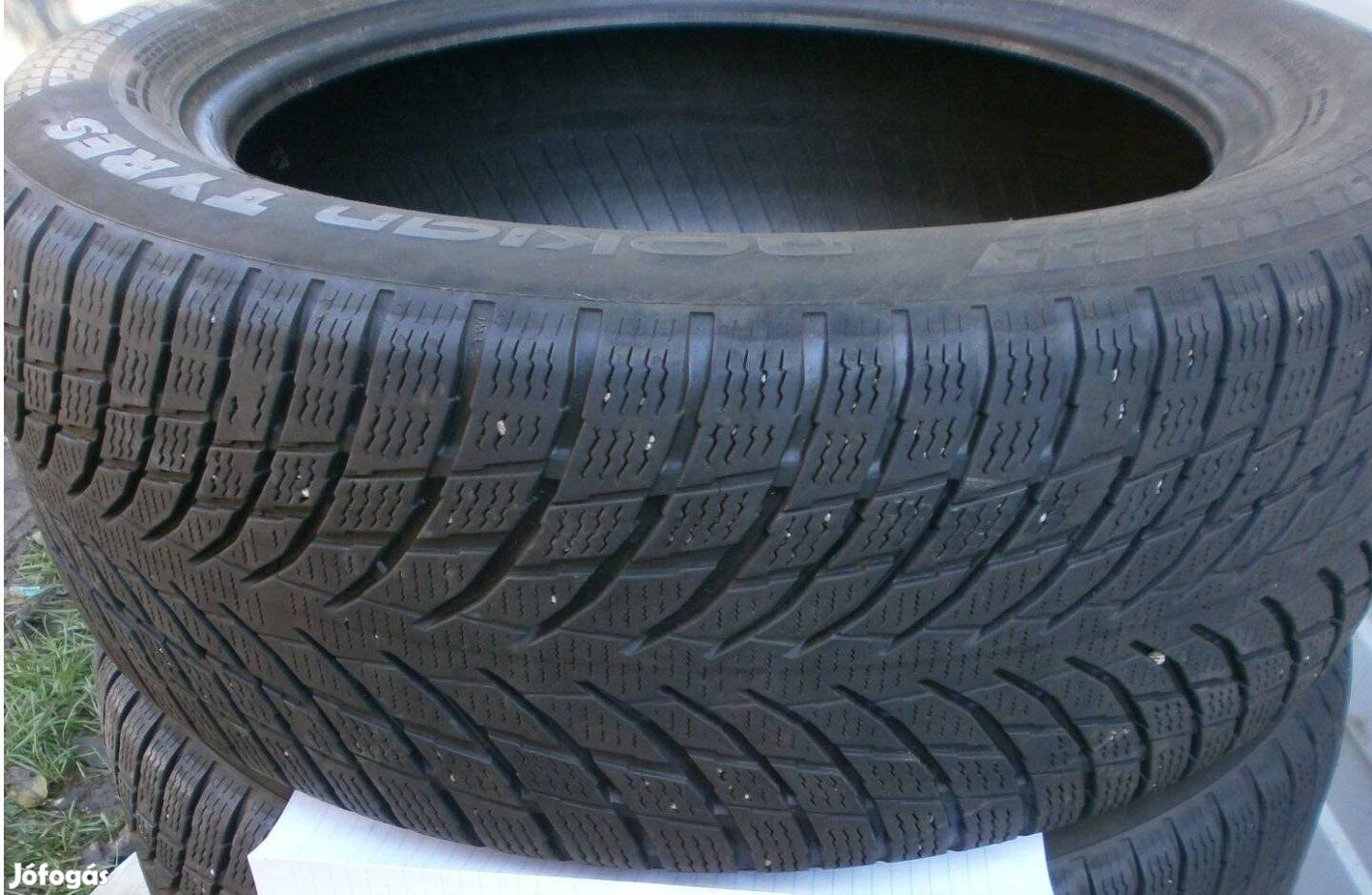 215/55 R17 Nokian/Hankook téligumi 4 db