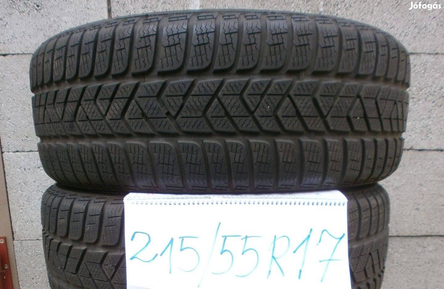 215/55 R17 Pirelli téligumi 4 db