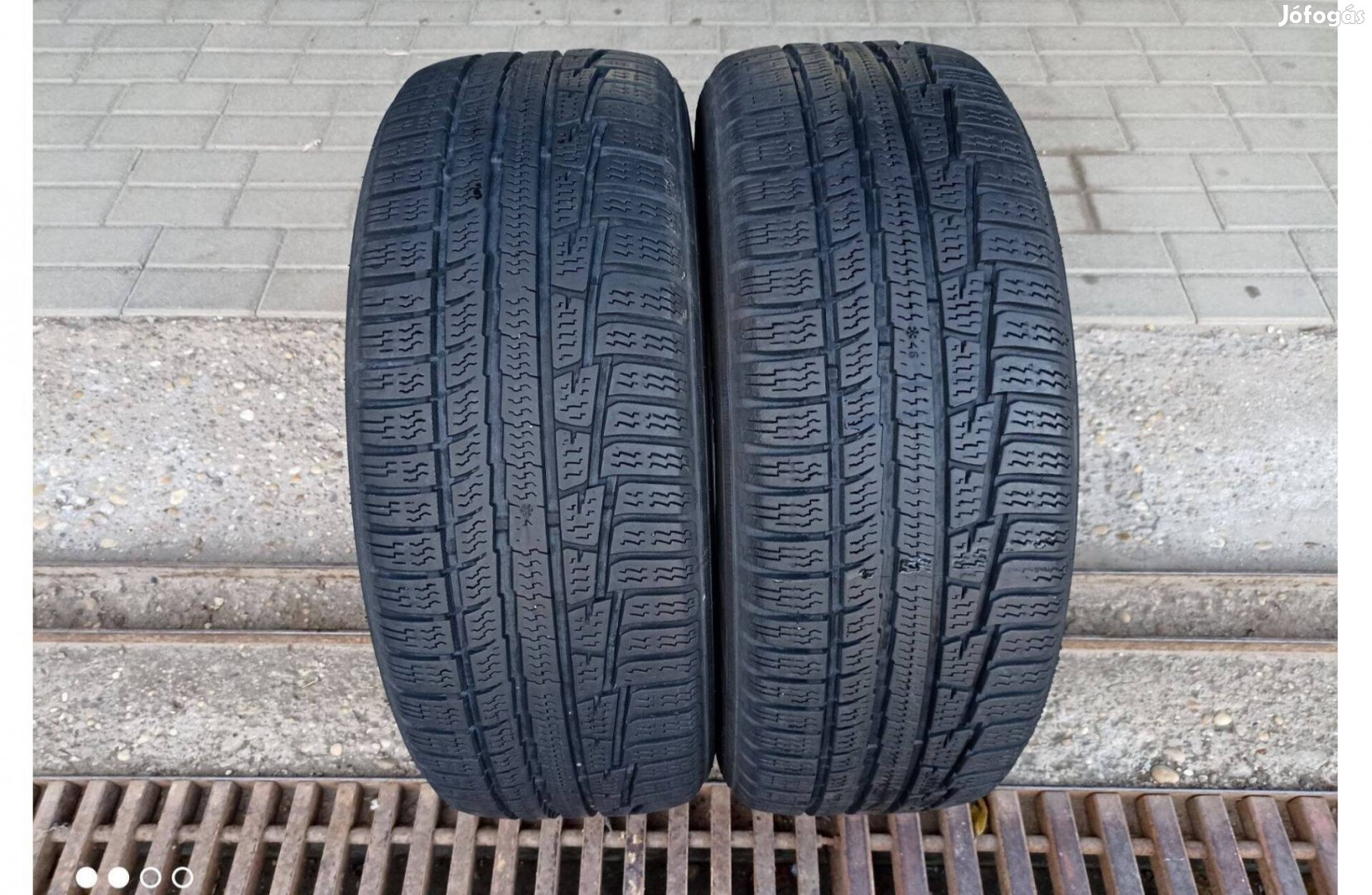 215/55 R17" Nokian használt téli gumik