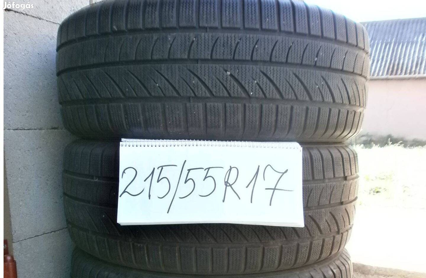 215/55 R17 téligumi 4 db