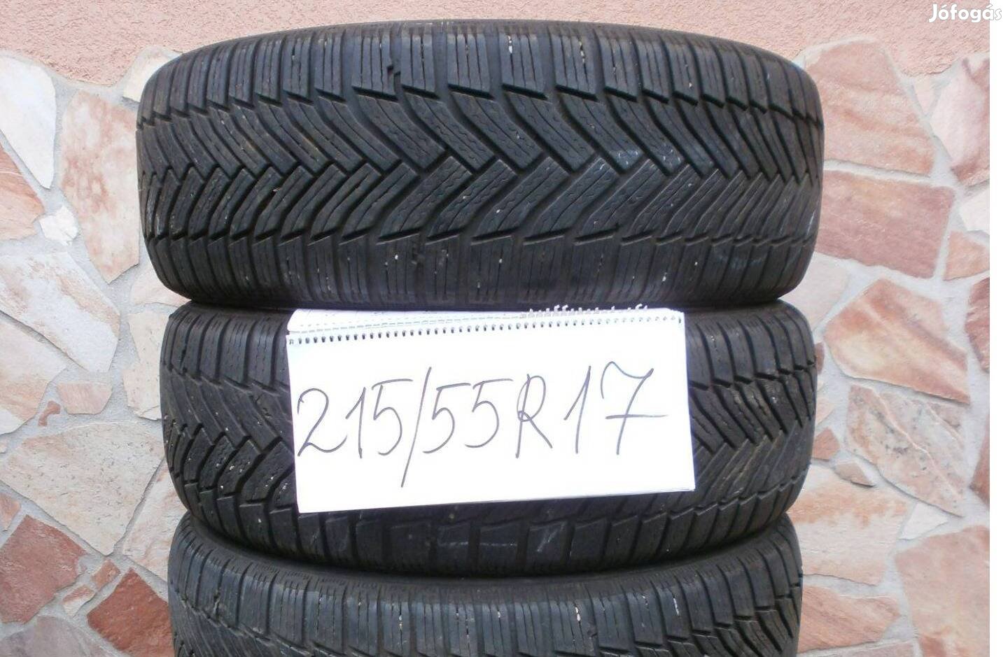 215/55 R17 téligumi 4 db Michelin Alpin-6