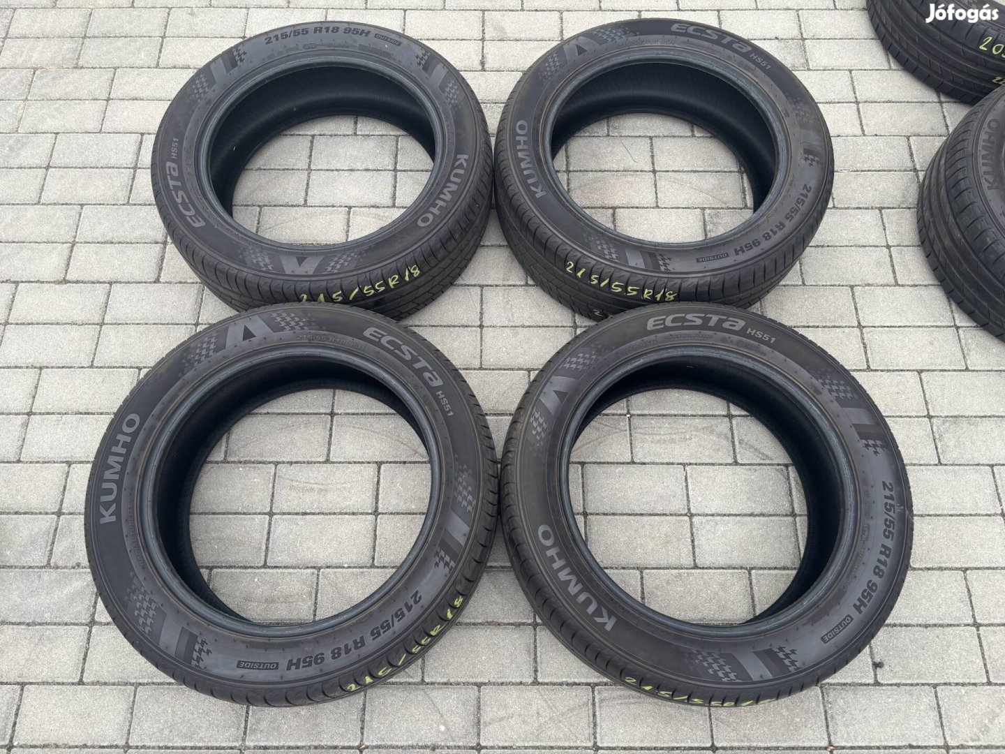 215/55 R18 Kumho nyárigumi