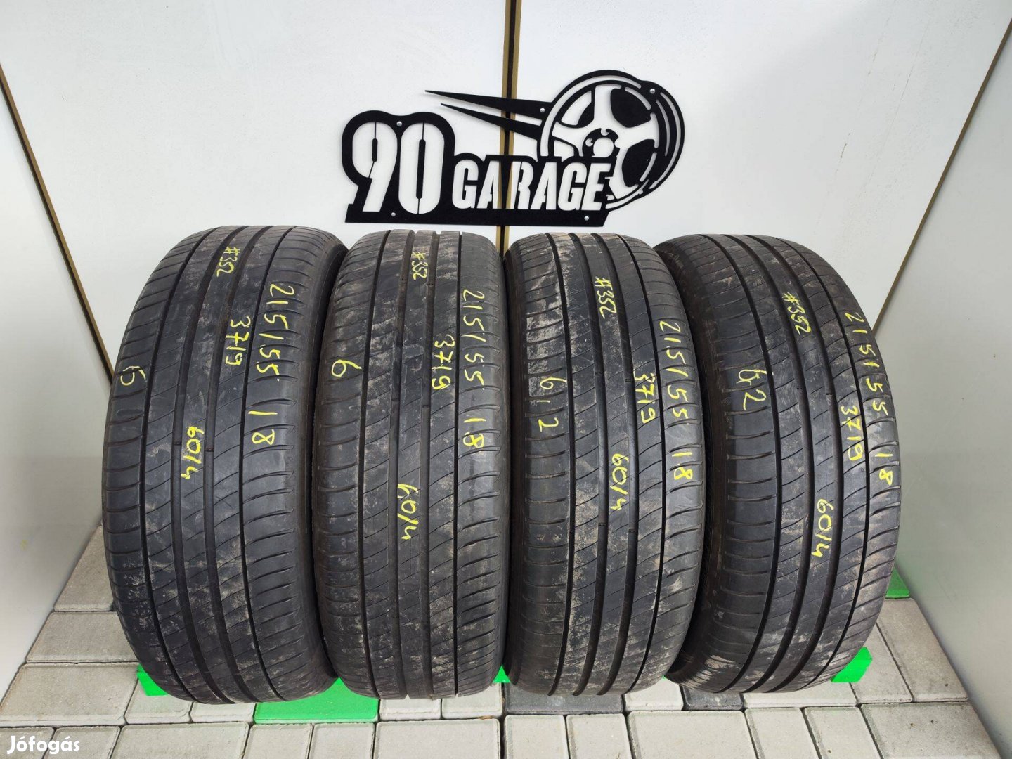 215/55 R18 Michelin 4db Nyárigumi 90Garage #352