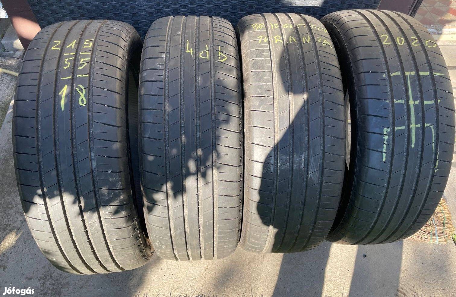 215/55 R18 méretű SUV nyári gumiszett szezonon kívüli áron