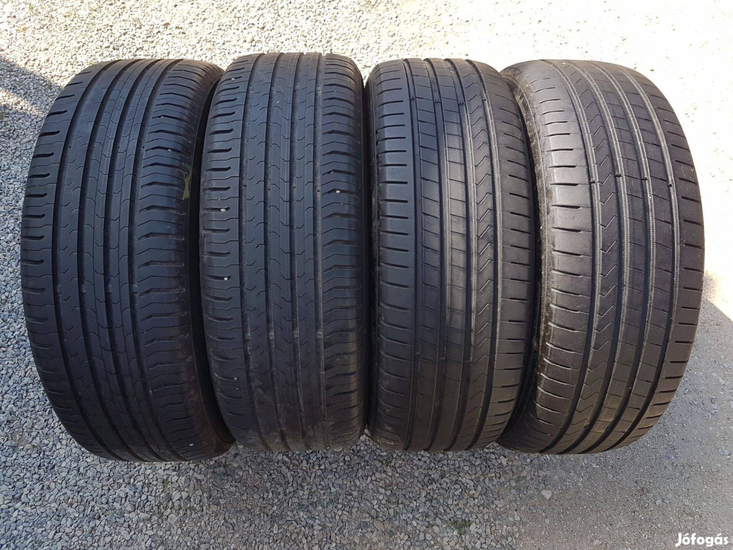 215/55 R18 nyári gumi 2db Continental 2db Hankook DOT2022,2019