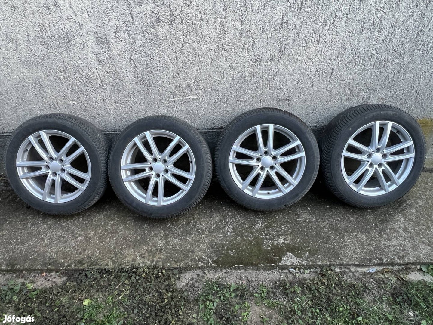 215/55 R18 téligumi 5x112 alufelnivel