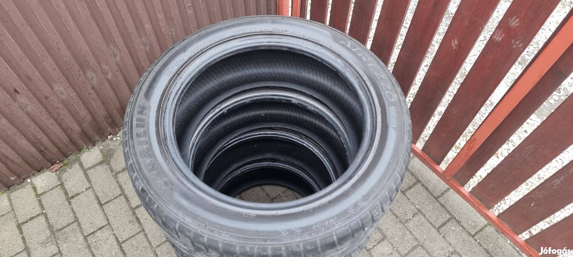 215/55 ZR17 98W XL DOT0217 Sailun Atrezzo nyárigumi garn. 215/55ZR17