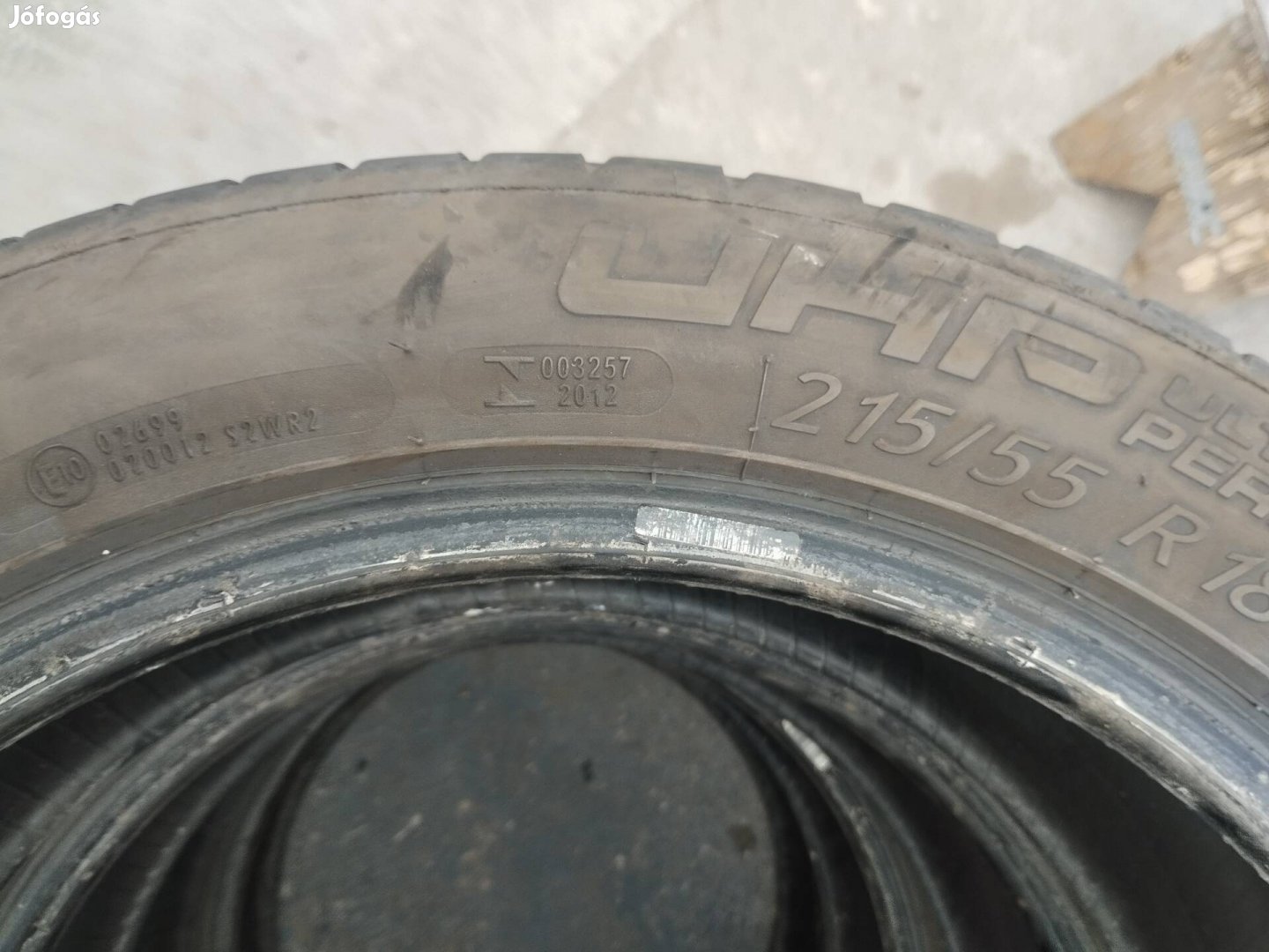 215/55 /18. nyári gumi eladó